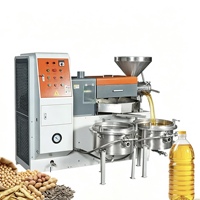Presse à huile à vis compacte pour atelier – Machine d'extraction d'huile pour colza, tournesol, sésame, arachide, noix, lin et graines de périlla