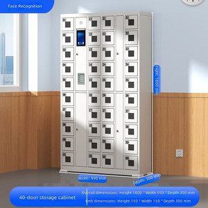 ตู้ชาร์จโทรศัพท์มือถือแบบติดผนัง 8 ช่อง สำหรับสำนักงาน โรงงาน - Product Image 3
