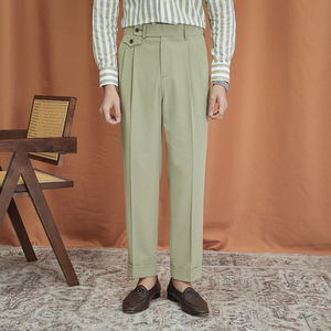 Primavera ed estate pantaloni dritti da nove abiti da <span class=keywords><strong>uomo</strong></span> Gentry antirughe da lavoro - Product Image 5