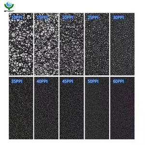 Uni Bulk Filtro In Schiuma Fine 60 PPI – 30,5 X 40,6 Cm, Nero, Per Filtri Aria Personalizzati E Restauri