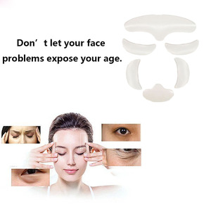 Wholesale 6pcs Reusable Medical Grade Silicone Anti-<strong>wrinkle</strong> Pad Prevent <strong>Wrinkles</strong> Chest <strong>Face</strong> Neck Pad Chest <strong>Patches</strong> for <strong>Wrinkles</strong> - Product Image 5