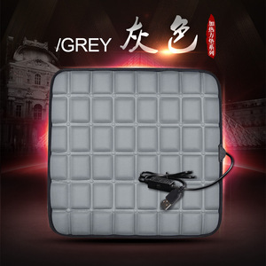 Coussin chauffant pour siège de voiture, noir, pièce unique, rempli de mousse, en coton, chaleur hivernale pour utilisation automobile - Product Image 4