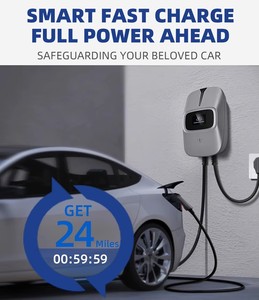 Estación de Carga Inteligente para Vehículos Eléctricos Accio, 7kW 11kW 22kW, <span class=keywords><strong>Wallbox</strong></span> Tipo 1 Tipo 2 GBT, Control por Aplicación RFID, <span class=keywords><strong>Precio</strong></span> al por Mayor para Hogar y Garaje - Product Image 3