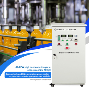 Generator Ozon Pemurni Air 100gL/Jam Konsentrasi Ozon 120-200mg/L Konsentrator Oksigen untuk Jus Minuman Air Minum - Product Image 1