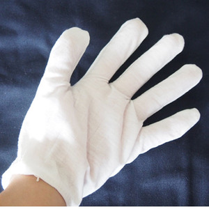 ถุงมือผ้าฝ้ายเจอร์ซีย์ป้องกันแรงงาน 13 เย็บตะเข็บ ผ้าซับเหงื่อ สำหรับงานโรงงาน งานอิเล็กทรอนิกส์ และงานบ้าน - Product Image 1