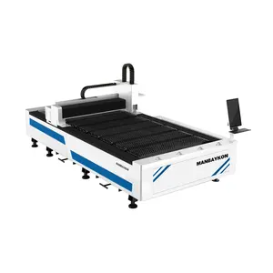 Manbaykon máquina de corte a laser, máquina de corte a laser única para fazer dinheiro 1000w 1500w 2000w 3000w