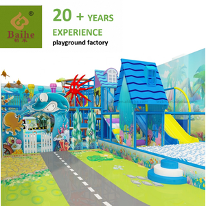 Baihe เครื่องเล่นแบบนิ่มสำหรับเด็กสนามเด็กเล่นในร่มแนวมหาสมุทรสำหรับเด็กอุปกรณ์สนามเด็กเล่นในร่มเชิงพาณิชย์ - Product Image 2