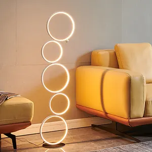 Nordic Modern Arc Standing Gold Arc Floor Lamp With Table Floor Lamp Bedroom Light for Living Room Corner Led Lamp