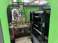 Mesin Pembuat Botol PET Otomatis METO MT-300 Kapasitas 100ml-2L Kontrol PLC Mitsubishi Silinder Putar Pompa Motor Berkecepatan Tinggi