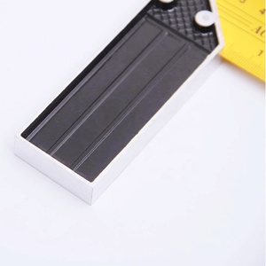 Righello a L Industriale DEWEN in Acciaio Inossidabile di Alta Qualità, Precisione 0,01mm, 0-60cm, Arancione/Giallo, Larghezza 4cm, Fai-da-Te - Product Image 6