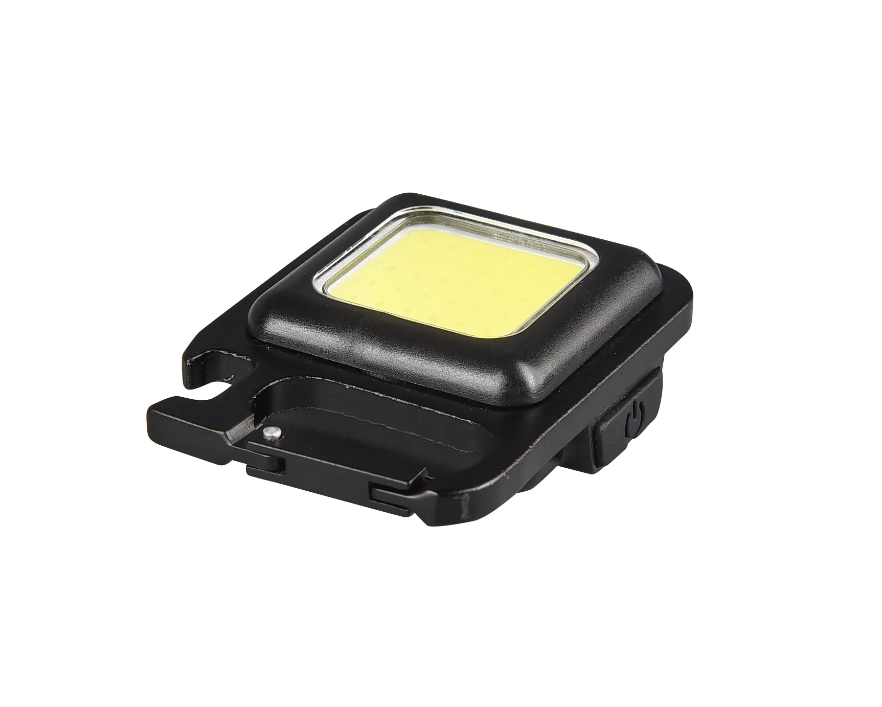Rechargeable Cob Led Portable Pocket Mini metal torch led keychain flashlight
