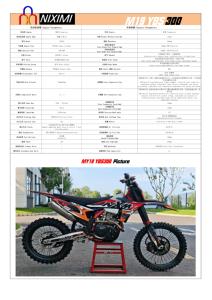 Motocyclettes d'importation Chongqing Loncin YBS300 de Chine, à essence, tout-terrain, taille adulte, avec moteur 300cc. - Product Image 2