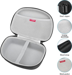 เคสใส่หน้ากากป้องกันแบบใช้ซ้ำได้กระเป๋าเก็บเปลือกแข็งแบบพกพาสำหรับเครื่องช่วยหายใจและหน้ากากกัน <span class=keywords><strong>N95</strong></span> (อุปกรณ์จัดระเบียบที่เป็นมิตรกับการเดินทาง) - Product Image 3