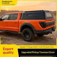 Capot de benne universel robuste pour Toyota Hilux Ranger Raptor Style, ouverture trois portes, modification de toit rigide pour camionnette