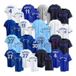 Maillots de baseball 2026 neufs, pas chers, en gros, avec surpiqûres, équipe américaine, Toronto, personnalisables, tous les joueurs, 27 Guerrero Jr., 30 Kirk - Product Image 1
