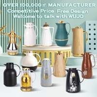 Fabricant de thermos de luxe du Moyen-Orient, Maroc, thermos isotherme chaud/froid, thermos arabe avec doublure en verre