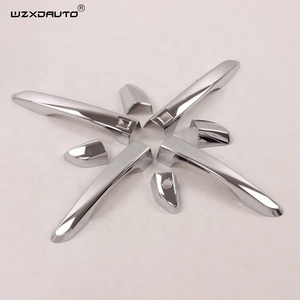 Cubierta Decorativa para Manija de Puerta Exterior, ABS Cromado, para Accesorios WZXD 2018 2019 - Product Image 5