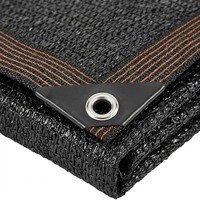 Filet d'ombrage HDPE personnalisé avec œillets renforcés, toile d'ombrage résistante aux UV pour serre, ferme, pépinière et jardin