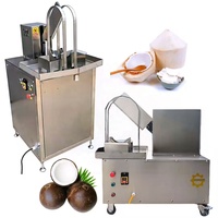 Outil de découpe de noix de coco fraîche à faible consommation d'énergie, machine de découpe de noix de coco verte, machine de découpe de noix de coco en acier inoxydable