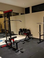 Equipo de Fitness 2 en 1 de baja fila, Cable extraíble, máquina de ejercicio, RUIBU-2010 de gimnasio