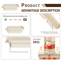 Bol en amidon de maïs biodégradable, écologique, personnalisable, résistant à l'huile, anti-fuite, de qualité alimentaire, pour soupes et salades, 6 kg