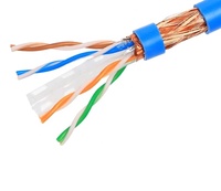 Câble réseau Brothers-Y 1000 pieds 305 m Boîte Bleu UTP CAT6 4 paires 23AWG Cuivre Gaine en PVC Câble LAN