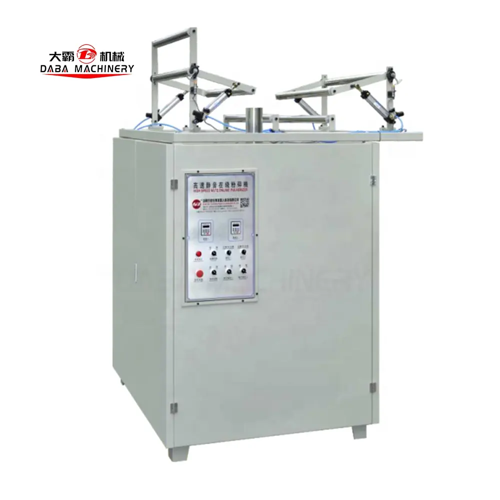 Trituradora automática en línea de doble entrada, máquina de termoformado, uso principal para láminas PP/PS/PET/PVC/PLA