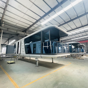 Bán buôn khách sạn kiosk Victoria văn phòng Roof Top Lều vỏ cứng nhôm nổi nhà vườn đổ mái vòm nhà MAISON prefabriqu - Product Image 5