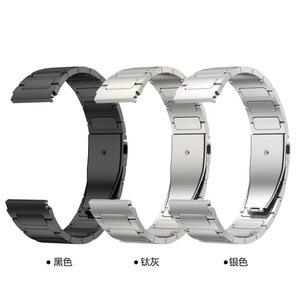 Bracelet en titane de 22 mm pour Apple Watch et Huawei Watch 4 <span class=keywords><strong>4PRO</strong></span>, bracelet en métal de luxe pour homme pour Huawei WatchGT3 Pro - Product Image 4
