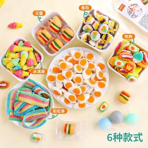 Caramelos de Goma Sour Belt, Paquete a Granel de 1 kg, Sabores de Frutas Variados, Dulces Masticables con Certificación Halal, Venta Directa de Fábrica, Snacks al por Mayor - Product Image 6