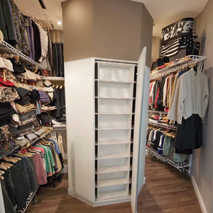 Zapatero giratorio <span class=keywords><strong>para</strong></span> vestidor. Producto premium <span class=keywords><strong>para</strong></span> organizar tu colección de zapatos. - Product Image 1