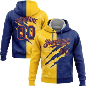 Sudadera con Capucha de Béisbol con Graffiti Personalizado, Patrón de Rayas, Sudadera con Capucha y Letras Personalizadas, Unisex, para Adultos y Jóvenes, Informal, para Otoño - Product Image 1
