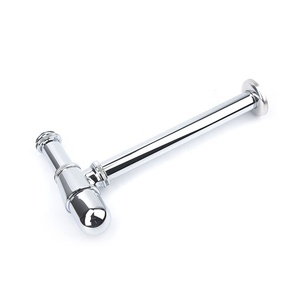 Bình <span class=keywords><strong>Siphon</strong></span> Cho Chậu Rửa Phòng Tắm Vòng Đồng Thau Chính Bẫy Cơ Thể - Product Image 1