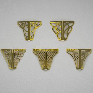 Gambe mobili Moderna di Lusso del Bicromato di Potassio Laterale Comodino Panca Piedi Console <span class=keywords><strong>Oro</strong></span> In Acciaio Inox di Mobili In Metallo Letto Armadio Divano Gambe Per Il Sofà - Product Image 4