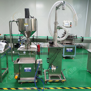 Machine de remplissage pneumatique semi-automatique à température constante <span class=keywords><strong>pour</strong></span> cire capillaire et <span class=keywords><strong>vaseline</strong></span>, haute précision et emballage plastique - Product Image 6