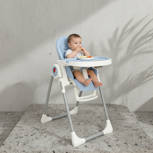 <span class=keywords><strong>Chaise</strong></span> <span class=keywords><strong>haute</strong></span> portable réglable pour bébé et tout-petit, design moderne avec <span class=keywords><strong>coussin</strong></span> en cuir PU amovible pour la salle à manger, meubles pour enfants - Product Image 1