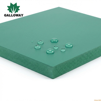 Panneau MDF vert résistant à l'humidité HMR 1220x2440mm 12mm 15mm 18mm, MDF hydrofuge uni pour armoires de cuisine et de salle de bain