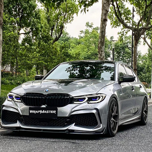 Film de protection de peinture automobile WRAPMASTER 1,52*15m TPU métallisé <span class=keywords><strong>GT</strong></span> Silver auto-réparateur, changeant de couleur, anti-rayures - Product Image 1