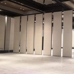Dubai hotel de cinco estrellas salón de baile semiautomático Puerta de partición móvil pista colgante actividad partición pared pantalla silenciosa - Product Image 1
