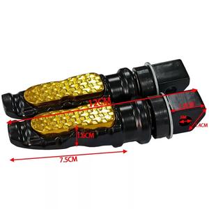 Motorcycle Off-road <b>Vehicle</b> Electric <b>Vehicle</b> <b>Accessories</b> Modified Pedal Aluminum Alloy Color Pedal - Product Image 2