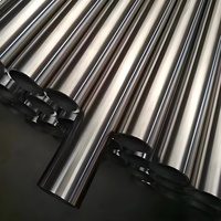 Acier inoxydable 304 chromé miroir certifié API CE, soudage Ra 22x1.5mm H6, adapté aux équipements marins, capteurs chimiques