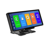Enregistreur vidéo de voiture universel, autoradio multimédia 10,26 pouces, lecteur vidéo, écran CarPlay sans fil pour iOS ou Android, moniteur de voiture WiFi