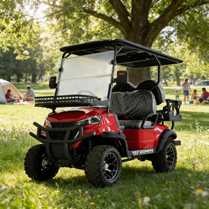 Voiturette de golf moderne pour 4 personnes, véhicule électrique de golf couleur personnalisée pour usage commercial et communautaire - Product Image 1