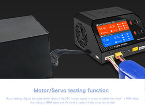 Cargador de Baterías UP8 de Doble Canal 2x16A con Carga Rápida, AC 2X200W / DC 2X300W, 100-240V, Cargador de Equilibrio para LiPo, LiHV, LiIon - Product Image 6