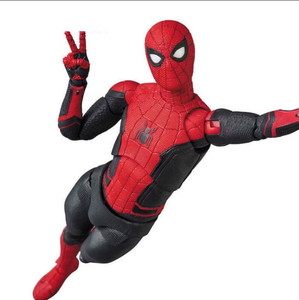 Figurine d'action de collection Marvel Mafex 6 pouces 12 pouces en PVC <span class=keywords><strong>Tom</strong></span> Holland Miles Morales Spiderman pour garçons de 4 à 6 ans - Product Image 4