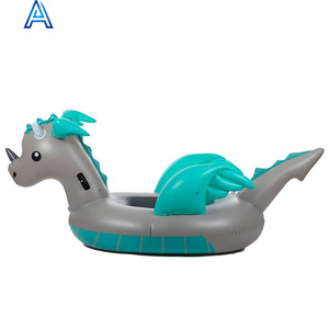 Tùy Chỉnh Kích Thước Thiết Kế Hình Dạng In Ấn Vinyl PVC Không Khí Thổi Inflatable Unicorn <span class=keywords><strong>Pegasus</strong></span> Ngựa <span class=keywords><strong>Float</strong></span> Đi Xe Thuyền Phòng Chờ Lounger - Product Image 2