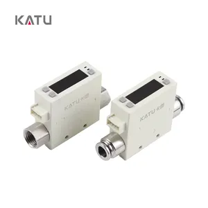 Katu fm350 Trung Quốc nhà máy bán buôn nhỏ gọn không khí CO2 O2 trung tính đo lưu lượng khí với màn hình hiển thị