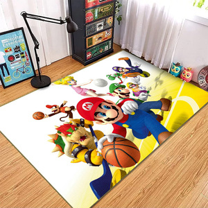 American Super <span class=keywords><strong>Mario</strong></span> Cartoon Style Tapis de sol antidérapant Tapis pour chambre d'enfant - Product Image 1