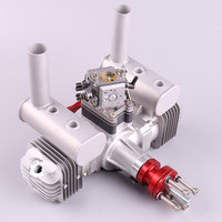 Moteur à essence RCGF 70cc T bicylindre pour avion modèle UAV, avion RC à aile fixe en alliage d'aluminium
