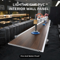 Plaques de plafond en PVC, style classique, panneau mural, laminage, revêtement composite en plastique, 25x8/7/6mm